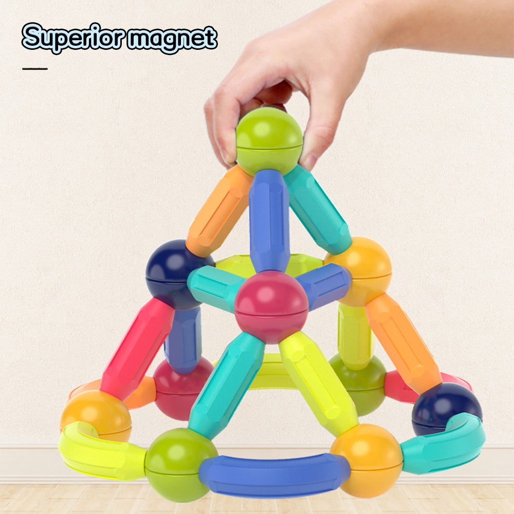 Magnetic Balls and Magnet Rods Toy Building Set - osettoys